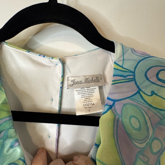 Jona Michelle Girls Dress Size 7 E1.2 - Picture 4 of 9